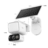 TP-Link Tapo Solar-Powered Floodlight Pan/Tilt Security Camera Kit, IP security camera, Outdoor, Wired & Wireless, 800 lm, 4000 K, CE,FCC,NCC,BSMI,JFR,VCCI,DOE,CEC,NTRA,KC,RCM