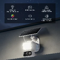 TP-Link Tapo Solar-Powered Floodlight Pan/Tilt Security Camera Kit, IP security camera, Outdoor, Wired & Wireless, 800 lm, 4000 K, CE,FCC,NCC,BSMI,JFR,VCCI,DOE,CEC,NTRA,KC,RCM