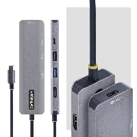 StarTech.com USB-C to HDMI Multiport Adapter with 140W PD Charging, 4K 60Hz, USB 10Gbps Hub, Type-C Mini Dock for MacBook / Dell / Thinkpad / HP, Wired, USB 3.2 Gen 2 (3.1 Gen 2) Type-C, 140 W, Grey, 10 Gbit/s, 4K Ultra HD