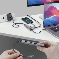 StarTech.com USB-C to HDMI Multiport Adapter with 140W PD Charging, 4K 60Hz, USB 10Gbps Hub, Type-C Mini Dock for MacBook / Dell / Thinkpad / HP, Wired, USB 3.2 Gen 2 (3.1 Gen 2) Type-C, 140 W, Grey, 10 Gbit/s, 4K Ultra HD