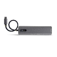 StarTech.com USB-C to HDMI Multiport Adapter with 140W PD Charging, 4K 60Hz, USB 10Gbps Hub, Type-C Mini Dock for MacBook / Dell / Thinkpad / HP, Wired, USB 3.2 Gen 2 (3.1 Gen 2) Type-C, 140 W, Grey, 10 Gbit/s, 4K Ultra HD