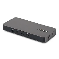 StarTech.com 4-Port Thunderbolt 5 Hub with Thunderbolt Share KVM, 80/120Gbps, 8K Multi-Display, 140W PD, USB-A 10Gbps, TB4 & USB4, MacBook M4 Pro M4 Max M5, Thunderbolt 5, Thunderbolt 5, USB 3.2 Gen 2 (3.1 Gen 2) Type-A, Kensington, 80 Mbit/s, 7680 x 4320, Grey