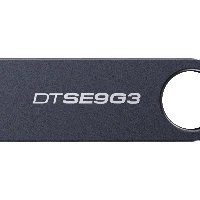 Kingston Technology DataTraveler 128GB SE9 G3 - Dark Nickel, 64 GB, USB Type-A, 3.2 Gen 1 (3.1 Gen 1), 220 MB/s, Capless, Black