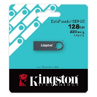 Kingston Technology DataTraveler 128GB SE9 G3 - Dark Nickel, 64 GB, USB Type-A, 3.2 Gen 1 (3.1 Gen 1), 220 MB/s, Capless, Black