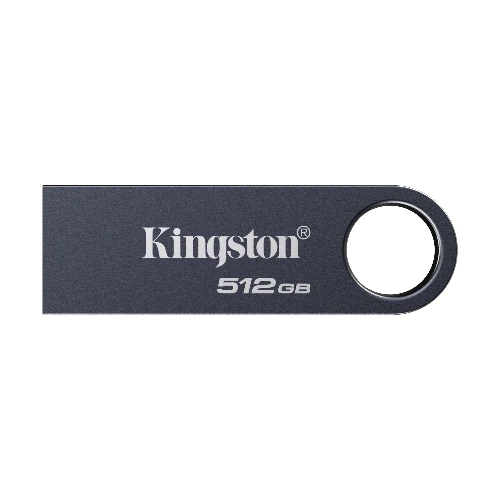 Kingston Technology DataTraveler 512GB SE9 G3 - Dark Nickel, 512 GB, USB Type-A, 3.2 Gen 1 (3.1 Gen 1), 220 MB/s, Capless, Black