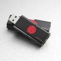 Kingston Technology DataTraveler 106, 64 GB, USB Type-A, 3.2 Gen 1 (3.1 Gen 1), Slide, Black, Red