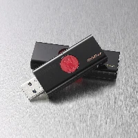 Kingston Technology DataTraveler 106, 64 GB, USB Type-A, 3.2 Gen 1 (3.1 Gen 1), Slide, Black, Red