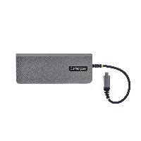 StarTech.com USB-C to HDMI Multiport Adapter, 140W PD Charging, 4K 60Hz, 3-Port USB 10Gbps Hub, SD Card Slot, 2.5GbE, Mini Dock for MacBook / Dell / Thinkpad / HP, Wired, USB 3.2 Gen 2 (3.1 Gen 2) Type-C, 140 W, 10,100,1000,2500 Mbit/s, Grey, SD