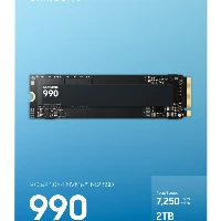 Samsung 990 SSD PCIe 4.0x4 NVMe M.2, 2 TB, M.2, 7250 MB/s
