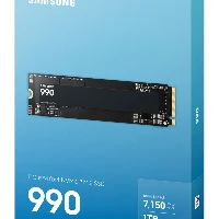 Samsung 990 SSD PCIe 4.0x4 NVMe M.2, 1 TB, M.2, 7150 MB/s