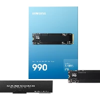 Samsung 990 SSD PCIe 4.0x4 NVMe M.2, 1 TB, M.2, 7150 MB/s