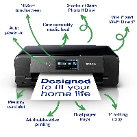 Epson XP-980, Inkjet, Colour printing, 5760 x 1440 DPI, A3, Direct printing, Black