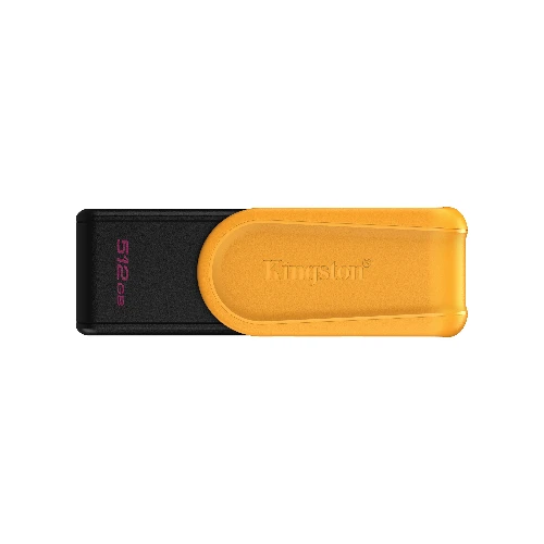 Kingston Technology DataTraveler 512GB Portable USB 3.2 Gen 1 Exodia S (Black/Yellow), 512 GB, USB Type-A, 3.2 Gen 1 (3.1 Gen 1), Swivel, 8.72 g, Black, Yellow