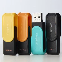 Kingston Technology DataTraveler 512GB Portable USB 3.2 Gen 1 Exodia S (Black/Yellow), 512 GB, USB Type-A, 3.2 Gen 1 (3.1 Gen 1), Swivel, 8.72 g, Black, Yellow