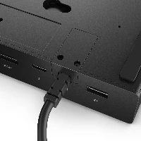 Lenovo ThinkPad Thunderbolt 4 Smart Dock Gen2 7500, Wired, Thunderbolt 4, 100 W, 2500 Mbit/s, Black, Eclipse Black