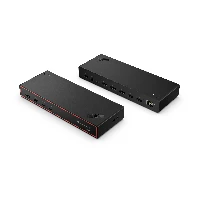 Lenovo ThinkPad Thunderbolt 4 Smart Dock Gen2 7500, Wired, Thunderbolt 4, 100 W, 2500 Mbit/s, Black, Eclipse Black