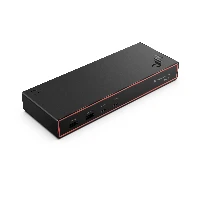 Lenovo ThinkPad Thunderbolt 4 Smart Dock Gen2 7500, Wired, Thunderbolt 4, 100 W, 2500 Mbit/s, Black, Eclipse Black