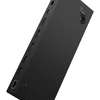 Lenovo ThinkPad USB4 Dock 5000, Wired, Thunderbolt 4, 65 W, 1000 Mbit/s, Black, Eclipse Black