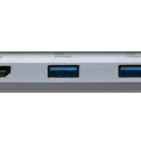 Targus Dual Video Mobile Dock with 140W EPR Pass-Thru, Wired, USB 3.2 Gen 2 (3.1 Gen 2) Type-C, 140 W, 1000 Mbit/s, Grey, 10 Gbit/s