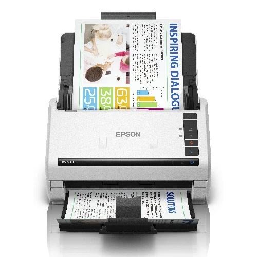 Epson WorkForce DS-530III, 215.9 x 6096 mm, 600 x 600 DPI, 30 bit, 24 bit, 8 bit, 40 ppm