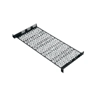 Middle Atlantic 1 RU UFA Rackshelf, 8 Inches Deep, Rack shelf, Steel, Black, 1 pc(s)
