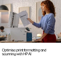 HP LaserJet Pro 4113dw Black and white Printer, Ethernet Only Copier, Scanner Duplex, Laser, Mono printing, 1200 x 1200 DPI, A4, Direct printing, Blue, White