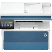 HP LaserJet Pro 4113fdw Black and white Printer, Ethernet Only Copier, Scanner Duplex, Laser, Mono printing, 1200 x 1200 DPI, A4, Direct printing, White, Blue