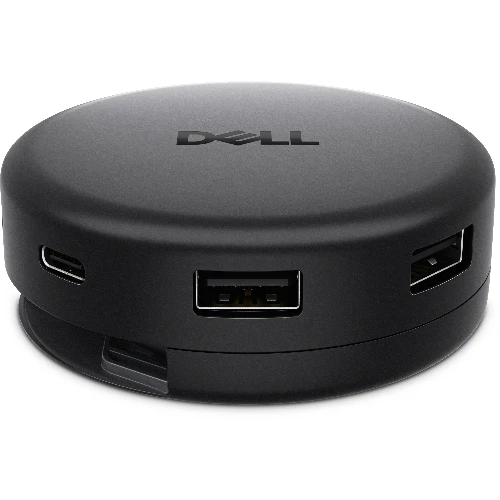 DELL DA326, Wired, USB 3.2 Gen 1 (3.1 Gen 1) Type-C, 100 W, 2500 Mbit/s, Black, 1.25 Gbit/s