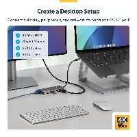 StarTech.com USB-C to HDMI Multiport Adapter with 140W PD Charging, 4K 60Hz, 5-Port USB 5Gbps Hub, GbE, Type-C Mini Dock for MacBook / Dell / Thinkpad / HP, Wired, USB 3.2 Gen 1 (3.1 Gen 1) Type-C, 140 W, 10,100,1000 Mbit/s, Grey, 5 Gbit/s