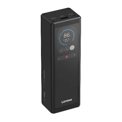 Lenovo 140W Smart Laptop Power Bank, 20000 mAh, Lithium-Ion (Li-Ion), 140 W, Black