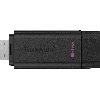 Kingston Technology DataTraveler 64GB Portable USB 3.2 Gen 1 Exodia Black, 64 GB, USB Type-A, 3.2 Gen 1 (3.1 Gen 1), Cap, 8.96 g, Black