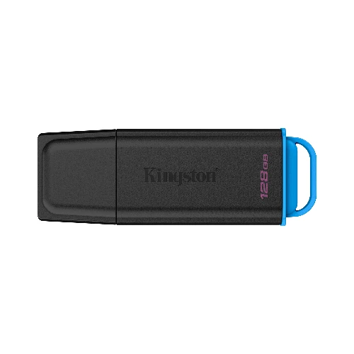 Kingston Technology DataTraveler 128GB Portable USB 3.2 Gen 1 Exodia Black/Blue, 128 GB, USB Type-A, 3.2 Gen 1 (3.1 Gen 1), Cap, 8.96 g, Black, Blue