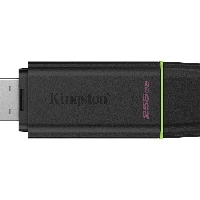 Kingston Technology DataTraveler 256GB Portable USB 3.2 Gen 1 Exodia Black/Green, 256 GB, USB Type-A, 3.2 Gen 1 (3.1 Gen 1), Cap, 9.36 g, Black, Green