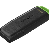 Kingston Technology DataTraveler 256GB Portable USB 3.2 Gen 1 Exodia Black/Green, 256 GB, USB Type-A, 3.2 Gen 1 (3.1 Gen 1), Cap, 9.36 g, Black, Green