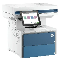 HP LaserJet Enterprise 675S3AB19, Laser, Mono printing, 1200 x 1200 DPI, Colour copying, A4, Blue, White
