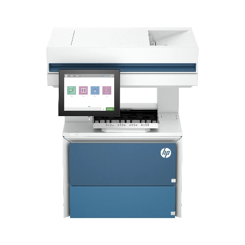 HP LaserJet Enterprise 675T8AB19, Laser, Mono printing, 1200 x 1200 DPI, Colour copying, A4, Blue, White
