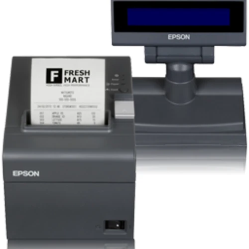 Fiscalizzatore/Cassa Elettronica EPSON FP81 II con rotolo da 80mm + Tastiera 23 + Display (EPSON C31CB75004JN)