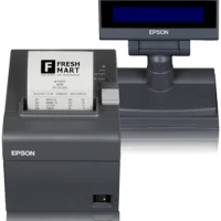 Fiscalizzatore/Cassa Elettronica EPSON FP81 II con rotolo da 80mm + Tastiera 23 + Display (EPSON C31CB75004JN)