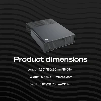 Seagate One Touch desktop external hard drive, 16 TB, Dark Grey