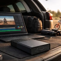 Seagate One Touch desktop external hard drive, 16 TB, Dark Grey