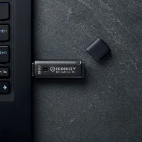 Kingston Technology IronKey 256GB Locker Plus 50 G2, FIPS 197, AES-256, 256 GB, USB Type-A, 3.2 Gen 1 (3.1 Gen 1), 145 MB/s, Cap, Black