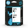 HP 305 2-Pack Black Ink