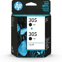HP 305 2-Pack Black Ink
