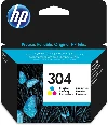 HP 304 Tri-color Original Ink