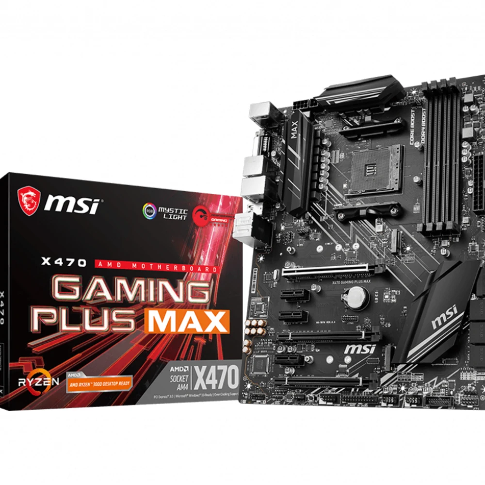 Ryzen5700X＋32gbメモリー＋MSI X470 GAMING PLUS MSI X470 GAMING PLUS MAX | Synaptica Shop