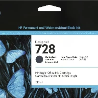 HP 728 130ml Matte Black