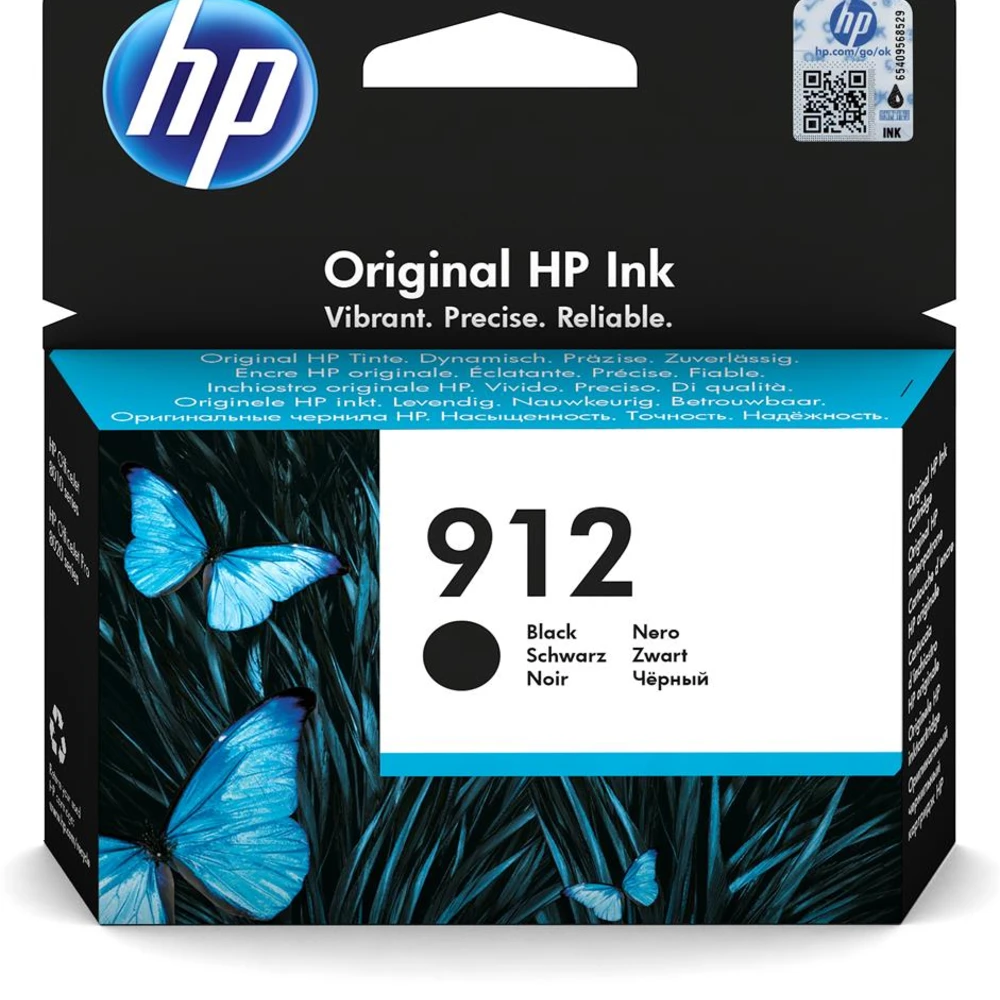 HP 912 Black Original Ink Cart