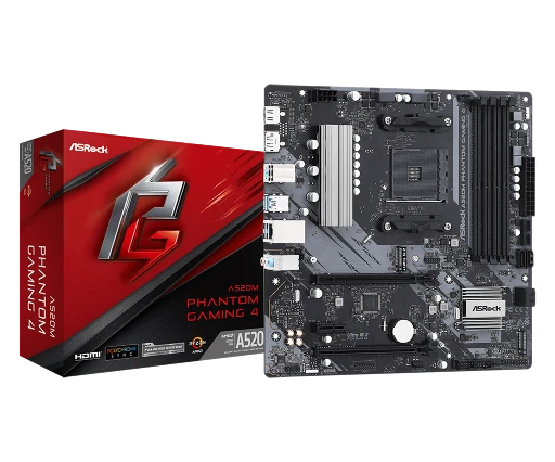 ASROCK A520M PHANTOM GAMING 4