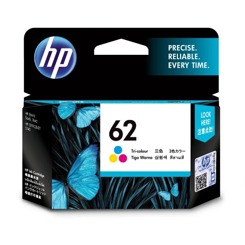 HP 62 Tri-color Original Ink