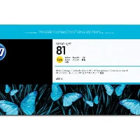 HP 81 Yellow Ink Cartridge